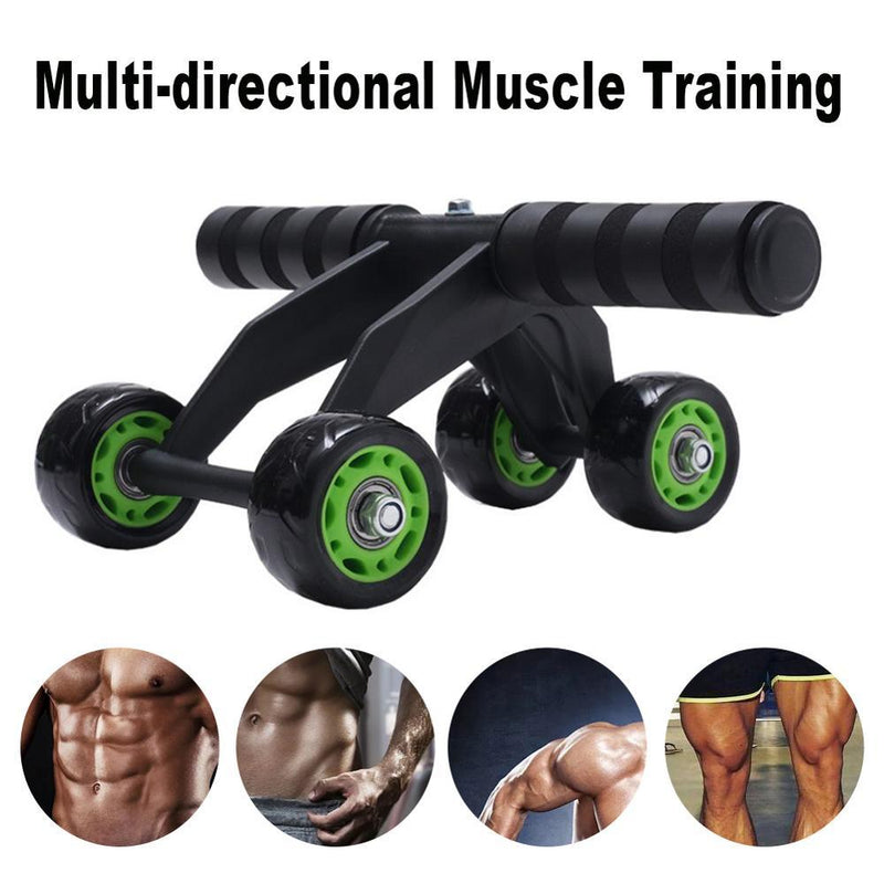 Abdominal Roller Wheel | Four Wheel Ab Roller | ZenAppareels