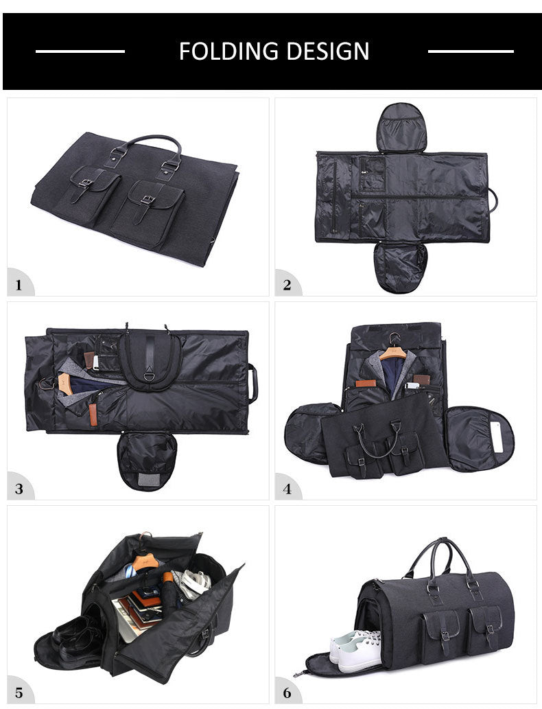 Men Travel Bag & Cationic letter wash bag