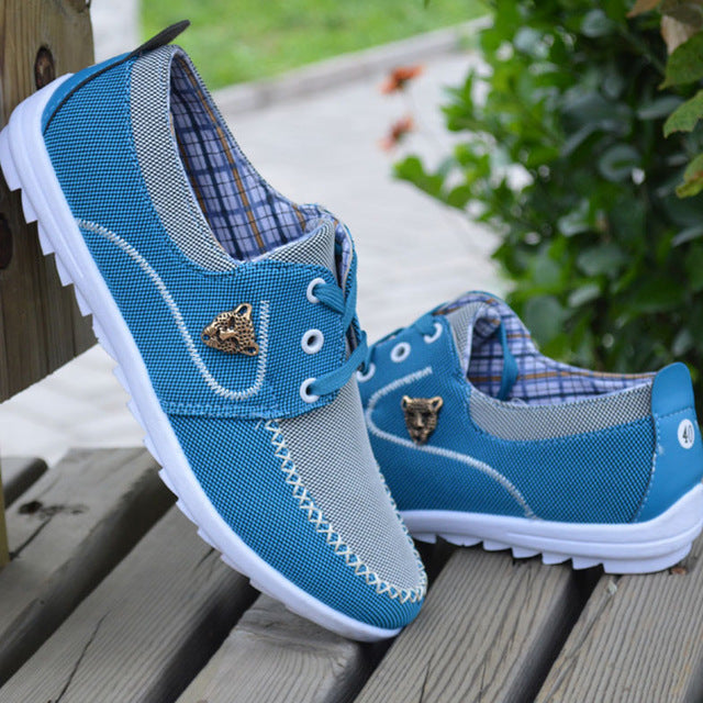 New men's casual canvas shoes