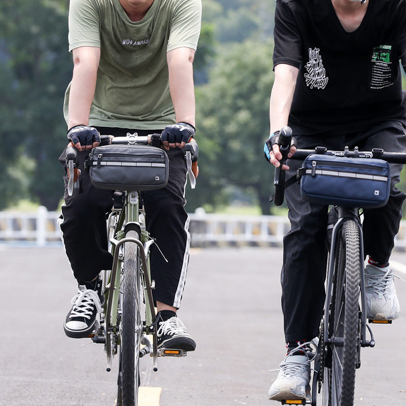 Multifunctional Bicycle Front Handle Bag Road Leisure Cycling Bag Waist Bag Chest Shoulder Bag