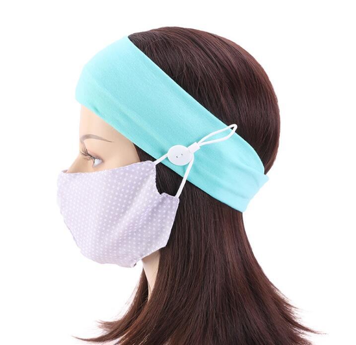 Women's Cotton Headbands | Button Sports Headband | ZenAppareels
