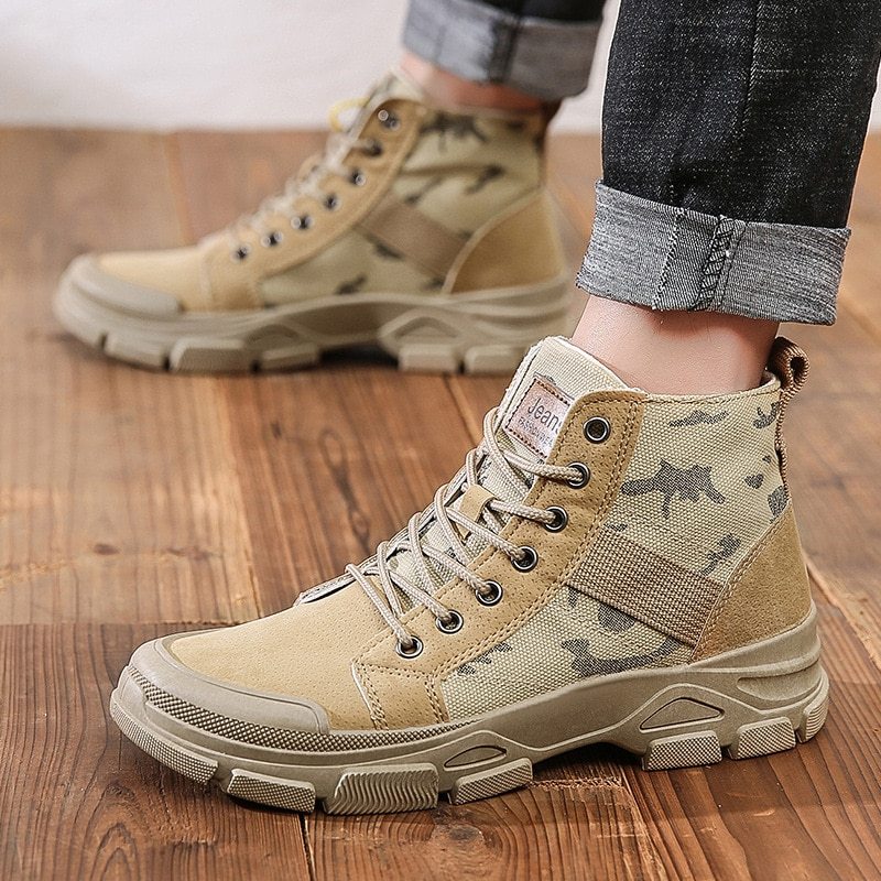 Canvas Martin Boots