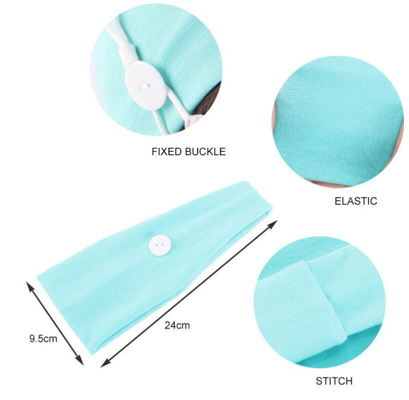 Women's Cotton Headbands | Button Sports Headband | ZenAppareels