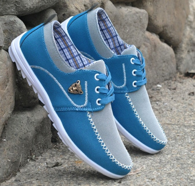 New men's casual canvas shoes