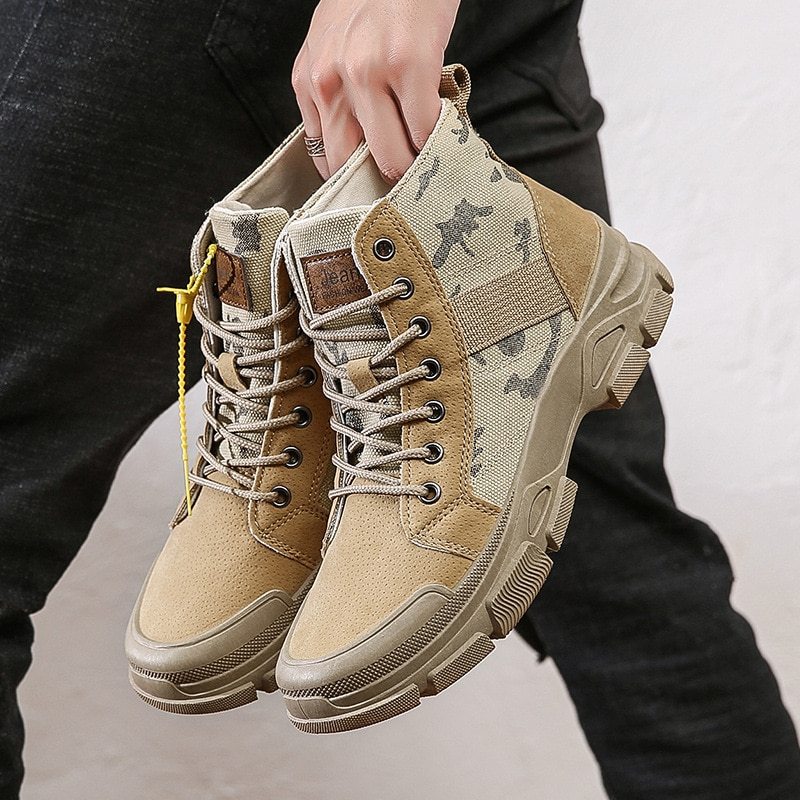 Canvas Martin Boots