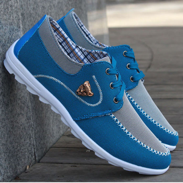 New men's casual canvas shoes