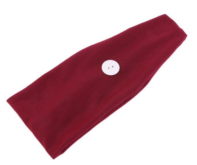 Women's Cotton Headbands | Button Sports Headband | ZenAppareels