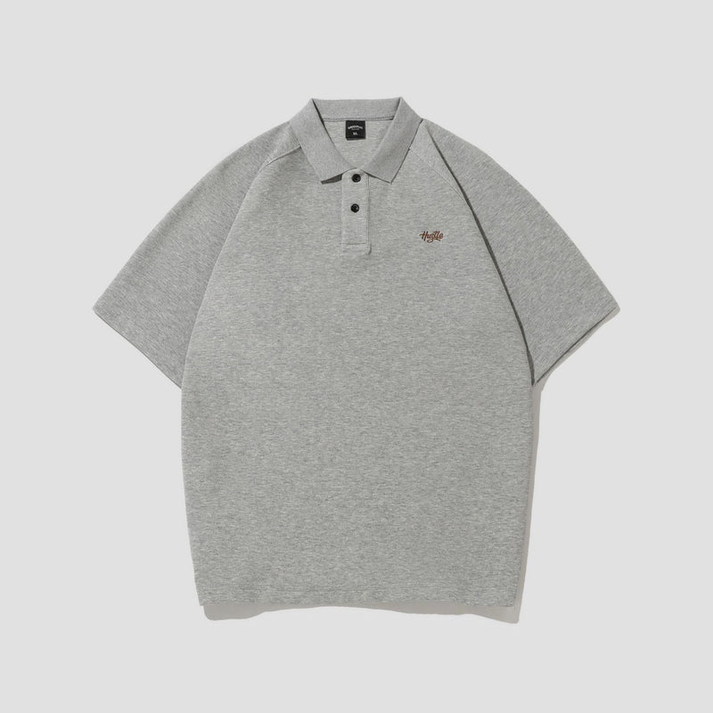 American Polo Collar Daily Raglan T-shirt Men