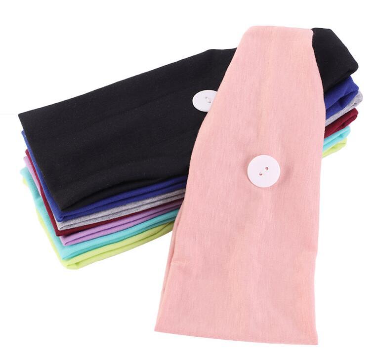 Women's Cotton Headbands | Button Sports Headband | ZenAppareels