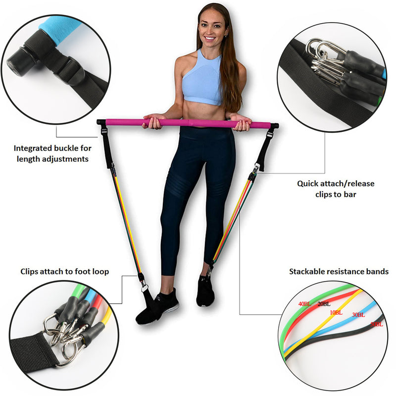 Workout Pilates Bar | Yoga Pilates Bar | ZenAppareels