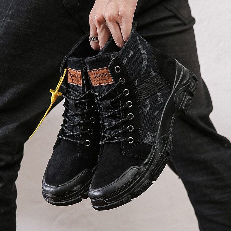Canvas Martin Boots