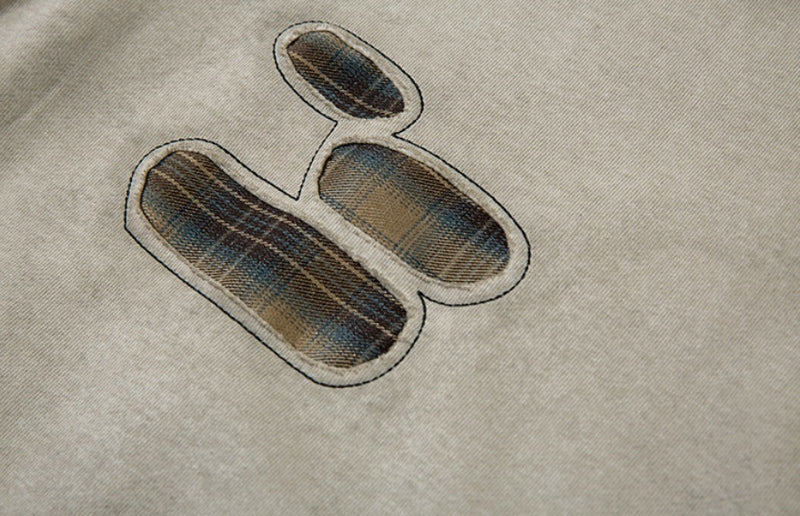 American Plaid Lapel Sweater For Men And Women